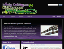 Tablet Screenshot of infinityknitting.com